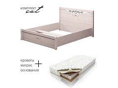 Кровать Афродита 20 140х200 с матрасом BSA в комплекте - фото №1, 55132991