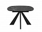 Стол DikLine SKK110 Керамика Черный мрамор/подстолье черное/опоры черные (2 уп.) - фото №6