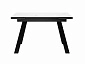 Стол DikLine SKL140 Керамика Белый мрамор/подстолье черное/опоры черные (2 уп.) - фото №4