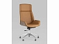 Кресло руководителя Stool Group TopChairs Crown Коричневый  - фото №3