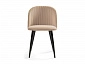 Gabi 1 dark beige / black Стул - фото №4