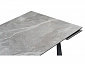 Бэйнбрук 120х80х76 серый мрамор / графит Стол деревянный - фото №8