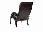 Кресло для отдыха Модель 61 Венге текстура, к/з Varana DK-BROWN - фото №5