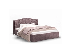Кровать без основания Стелла 160х200, серо-фиолетовый - фото №1
