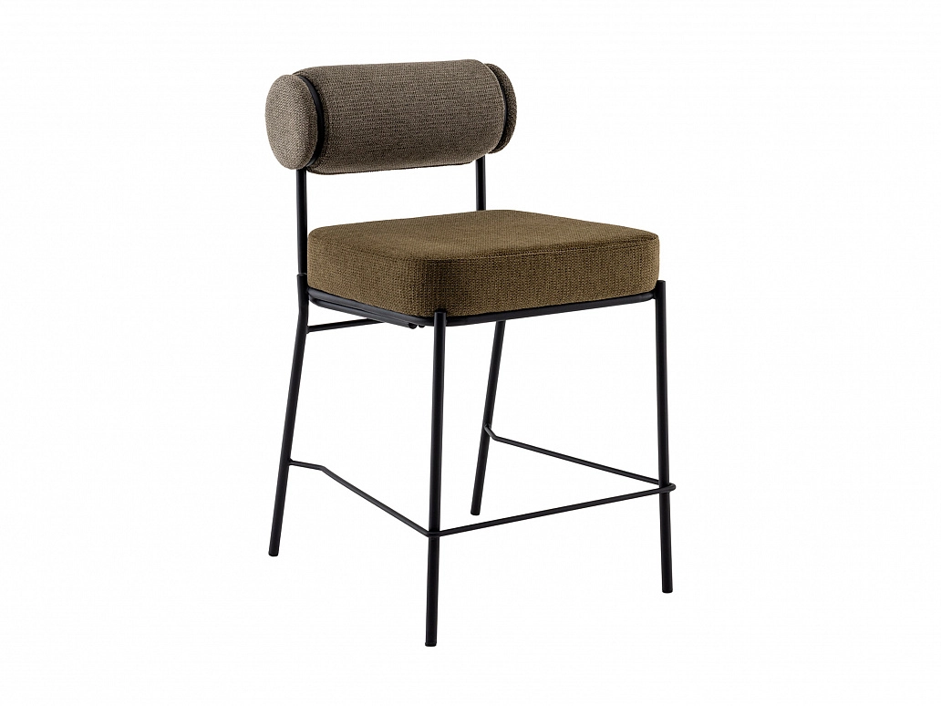 Стул полубарный STOOL GROUP Ponpoun Зелёный - фото №1
