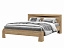 Кровать Паола (140х200), венге - миниатюра