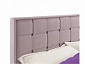 Мягкая кровать Tiffany-О 1600 лиловая с ортопедическим основанием - фото №4