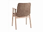 Стул обеденный STOOL GROUP Philo с деревянными ножками Коричневый     - фото №5