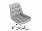 Честер светло-серый / хром Офисное кресло - фото №8