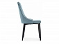 Kora 1 light blue / white / black Стул на металлокаркасе - фото №5