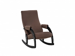 Кресло-качалка Модель 67М Венге, ткань V 23 - фото №1