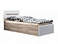 Кровать с настилом Наоми КР-12 90х200, белый - фото №2