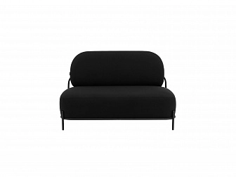 Диван STOOL GROUP Стоун Рогожка черный  - фото №1