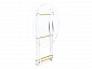 складной Spirit 40x45 clear / gold Журнальный стол - фото №8