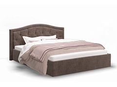 Кровать с подъемным механизмом Стелла 140х200, коричневый - фото №1