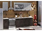 Кухня Рио 2.0 м бетон светлый / бетон темный - фото №2