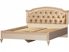 Кровать 160 Марлен №494 кремовый белый с подъемным мех-м - фото №1, mdmya-1766