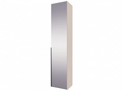 Шкаф 1-дверный с зеркалом Лаура 10 - фото №1, 5500100130182