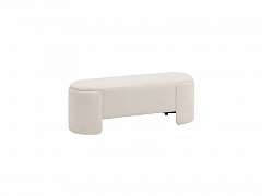 Банкетка STOOL GROUP Taks Букле белый - фото №1