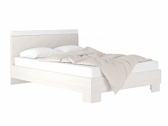 ГЕРТРУДА М9 кровать 1400 белая лиственница/ясень жемчужный - фото №1, 50923