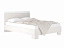 ГЕРТРУДА М9 кровать 1400 белая лиственница/ясень жемчужный, ясень жемчужный - миниатюра