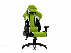 Prime черное / зеленое Компьютерное кресло - фото №1, Woodville2408