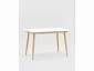 Стол обеденный Stool Group Стокгольм 120 Белый  - фото №3