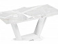 Иматра 140(180)х80х76 carla larkin / белый Керамический стол - фото №7