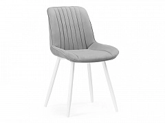 Седа светло-серый / белый Стул - фото №1, Woodville11000