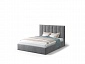 Кровать с подъемным механизмом Лира 120х200, серый - фото №2