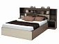 Кровать с прикроватным блоком КР-552 Баско (160х200) - фото №3