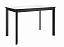 Стол DikLine LK110 Керамика Белый мрамор/подстолье черное/опоры черные,  - миниатюра