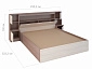 Кровать с ящиками Баско (160х200) - фото №3