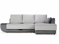Угловой диван с независимым пружинным блоком Поло LUX НПБ (Нью-Йорк) Правый - фото №1, 5006000030008