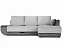 Угловой диван с независимым пружинным блоком Поло LUX НПБ (Нью-Йорк) Правый, микровелюр - миниатюра