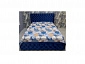 Кровать без основания Франческа 160х200, синий - фото №3