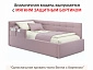 Односпальная кровать-тахта Bonna 900 лиловая ортопед.основание с матрасом PROMO B COCOS - фото №9