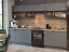 Кухня Бэлла Серый 2,9 м, серый - миниатюра