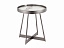 Журнальный столик STOOL GROUP STOOL GROUP Гера 50*50 Белая керамика, сталь тёмный хром, сталь - миниатюра