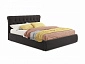 Мягкая кровать Ameli 1600 шоколад с подъемным механизмом с матрасом PROMO B COCOS - фото №2