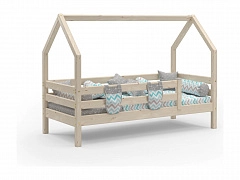 Кровать Соня с надстройкой (Натуральный) - фото №1, mdm1205234643