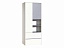 Торонто шкаф для одежды 13.333 Белый/Серый, белый/серый - миниатюра