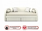 Мягкая кровать Elda 900 беж с ортопедическим основанием и матрасом PROMO B COCOS - фото №7
