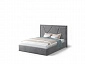 Кровать с подъемным механизмом Индиго 140х200, серый - фото №2