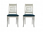 Комплект стульев Ричмонд 2 шт. слоновая кость/зеленый - фото №5
