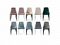 Kora 1 light blue / white / black Стул на металлокаркасе - фото №14