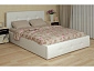 Кровать с подъемным механизмом Болеро 140х200, белый - фото №2