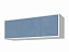 Полка универсальная Сандей, голубой глянец - миниатюра