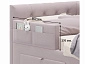 Односпальная кровать-тахта Afelia с ящиками и бортиком 900 лиловая с ортопедическим основанием - фото №10