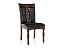Gala dirty oak / black Стул деревянный, экокожа - миниатюра